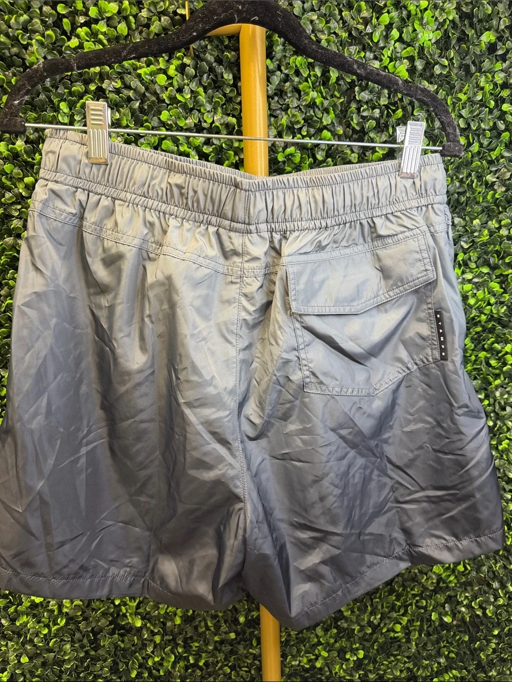 STAMPD TWO TONE CLOUD SWIM TRUNK GREY - S